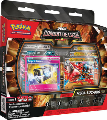 Deck combat de ligue Méga Lucario Ex - FR